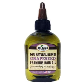 Wholesale Difeel Premium Hair Oil - Grapeseed (75ml)