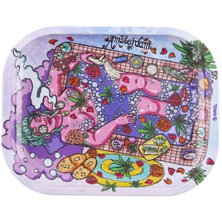 Wholesale G-Rollz Mini Metal R-Tray - Canna Bath (18 x 14 cm)