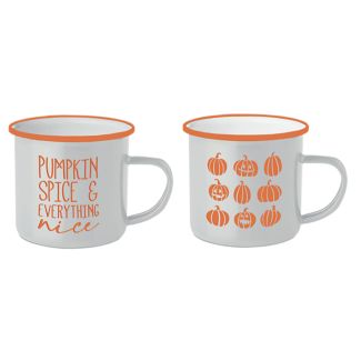 Wholesale Halloween Pumpkin Themed Mug - Assorted 