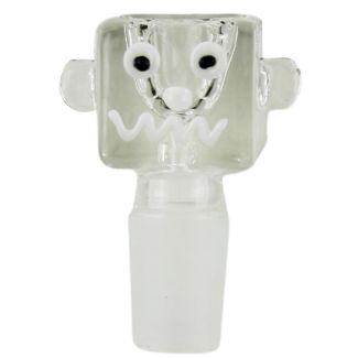 Wholesale Jaxx USA 'Squed' Clear Glass Cone - 18.8mm 