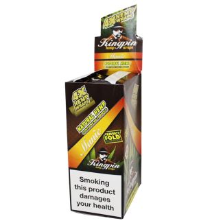 Wholesale Kingpin 4x Hemp Wraps - Manic 
