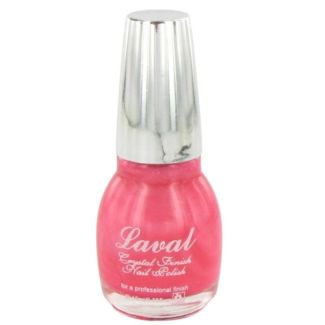 Laval Crystal Finish Nail Polish - Ultra Pink