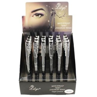 Wholesale Lilyz Waterproof Eyebrow Pencil - Black