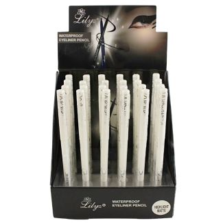 Wholesale Lilyz Waterproof Twist Eyeliner Pencil - Highlight Matte 