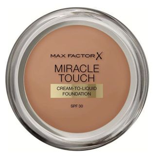 Wholesale Max Factor Miracle Touch Cream-To-Liquid Foundation - Toasted Almond 097