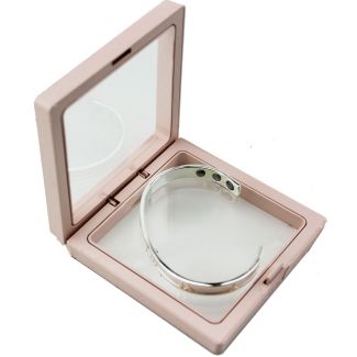 Wholesale Pink Display Jewellery Box - 9x9x2cm