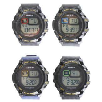 Wholesale Polit Multi- Functional Sports Watches- Assorted Colours & Designs
