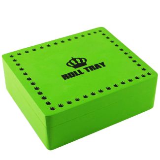 Wholesale Roll Tray Large Wooden  Box - Green 