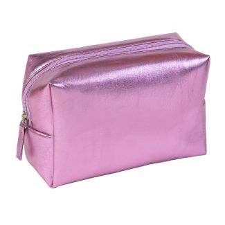 Wholesale Royal Cosmetics Boutique Pink Toiletries  Bag 