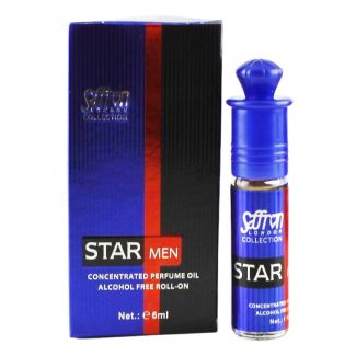 Wholesale Saffron Men's Roll On Concentrated Perfume Oil - Star Men 