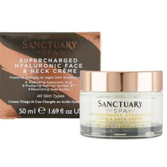 Wholesale Sanctuary Spa Supercharged Hyaluronic Face & Neck Crème 50ml 