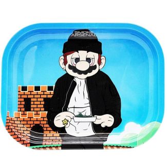 Wholesale SMK Arsenal Metal R-Tray - Leaf Castle (18cm x 14cm)