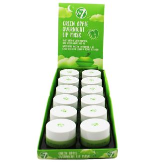 Wholesale W7 Green Apple Overnight Lip Mask 