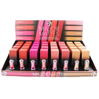 Wholesale W7 Major Mattes Lipsticks - Assorted 