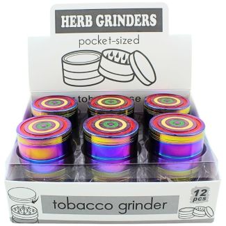 Wholesale 4-Part Metal Handmuller Rainbow Rasta Design