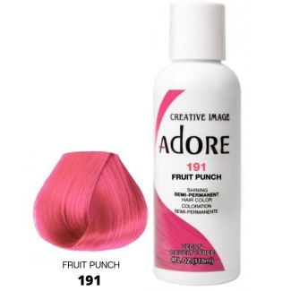 Wholesale Adore Semi-Permanent Hair Dye- Fruit Punch (191) 
