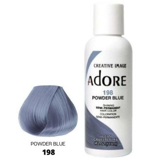 Wholesale Adore Semi-Permanent Hair Dye- Powder Blue (198) 