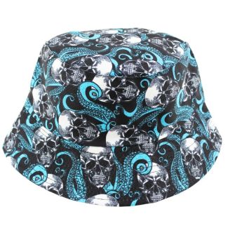 Wholesale Adults Bucket Hat Skull Design