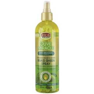 Wholesale African Pride Olive Miracle Braid Sheen Spray 355ml (12oz)