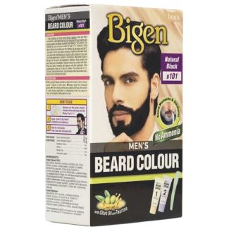 Wholesale Bigen Men's Beard Colour - Natural Black (B101)