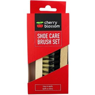Wholesale Cherry Blossom Shoe Care Brush Set 