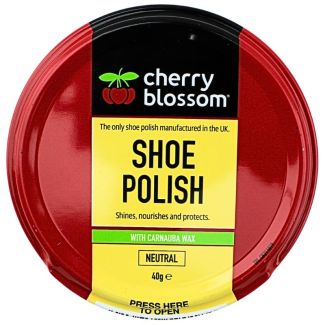 Wholesale Cherry Blossom Shoe Polish 40g - Neutral