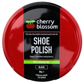 Wholesale Cherry Blossom Shoe Polish 80g - Black