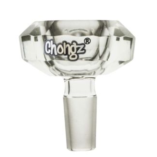 Wholesale Chongz 14mm “Cut it Out” Cut Glass Cone