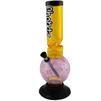 Wholesale Chongz Acrylic "Flower" Design Waterpipe (12 Inch)