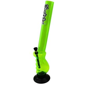 Wholesale Chongz Acrylic Green Waterpipe (15.5Inch)