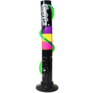 Wholesale Chongz Acrylic "Stuart'' Design Waterpipe - Assorted (15.5 Inch)