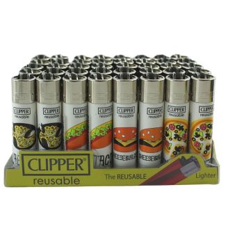 Wholesale Clipper Lighter "Yummy World 1" Design - Assorted 