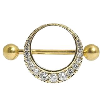 Wholesale Crystale Nipple Shield Bar