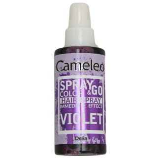 Wholesale Delia Cameleo Spray Colour & Go Hair Spray - Violet 