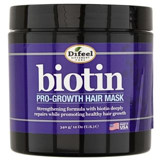 Wholesale Difeel Biotin Pro-Growth Hair Mask - 340g/12oz