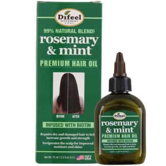 Wholesale Difeel Rosemary & Mint Premium Hair Oil - 75ml 