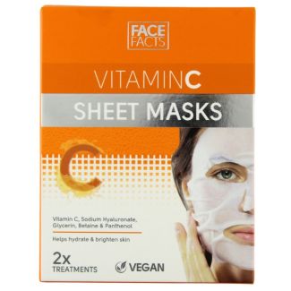 Wholesale Face Facts Vitamin C Sheet Masks 