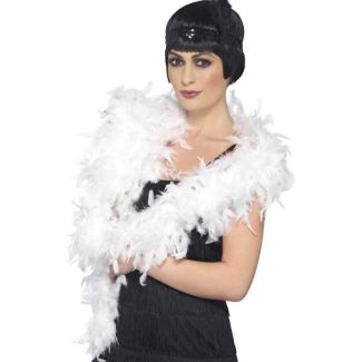 Wholesale Feather Boas Red Deluxe 180cm Long