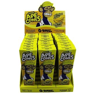 Wholesale G-Rollz 3X Organic Cones - Banana Cloud