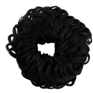 Wholesale Hairpiece Scrunchies - Black