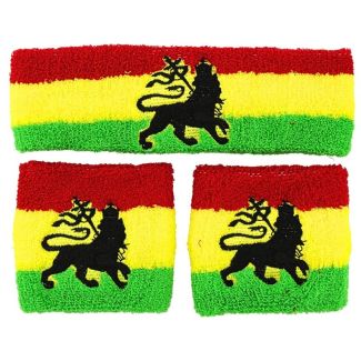 Wholesale Head & Wrist Sweatbands - Lion Of Judah