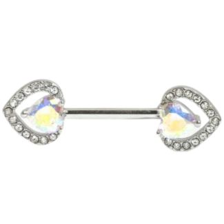 Wholesale Heart Design Nipple Bar 