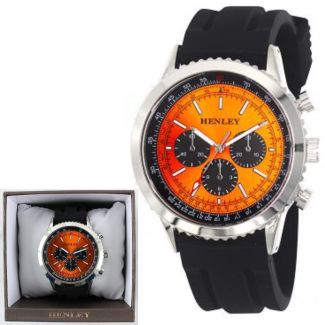 Wholesale Henley Sports Polished Silicone Multi Eye Watch