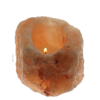Wholesale Himalayan Rock Salt Tea Light Candle Holder 