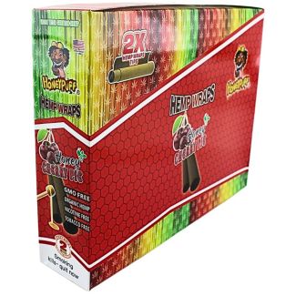 Wholesale HoneyPuff Flavoured Wraps - Cherry Pie 