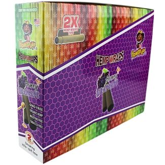 Wholesale HoneyPuff Flavoured Wraps - Grapeape 