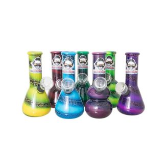 Wholesale Hunter S.Bongson “Sumthing” Glass Waterpipe - Assorted (5 Inch)