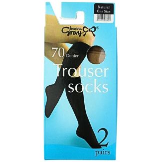 Wholesale Joanna Gray Trouser Socks - Natural