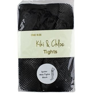 Wholesale kiki & Chloe Spider Web Tights - Black 