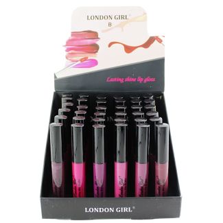 Wholesale London Girl Long Lasting Shine Lip Gloss - Assorted Shades (B)